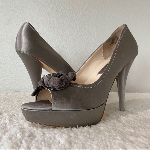 pewter colored shoes